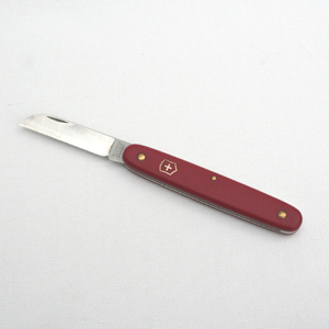 Florist Knife - Victorinox Red Folding - Click Image to Close
