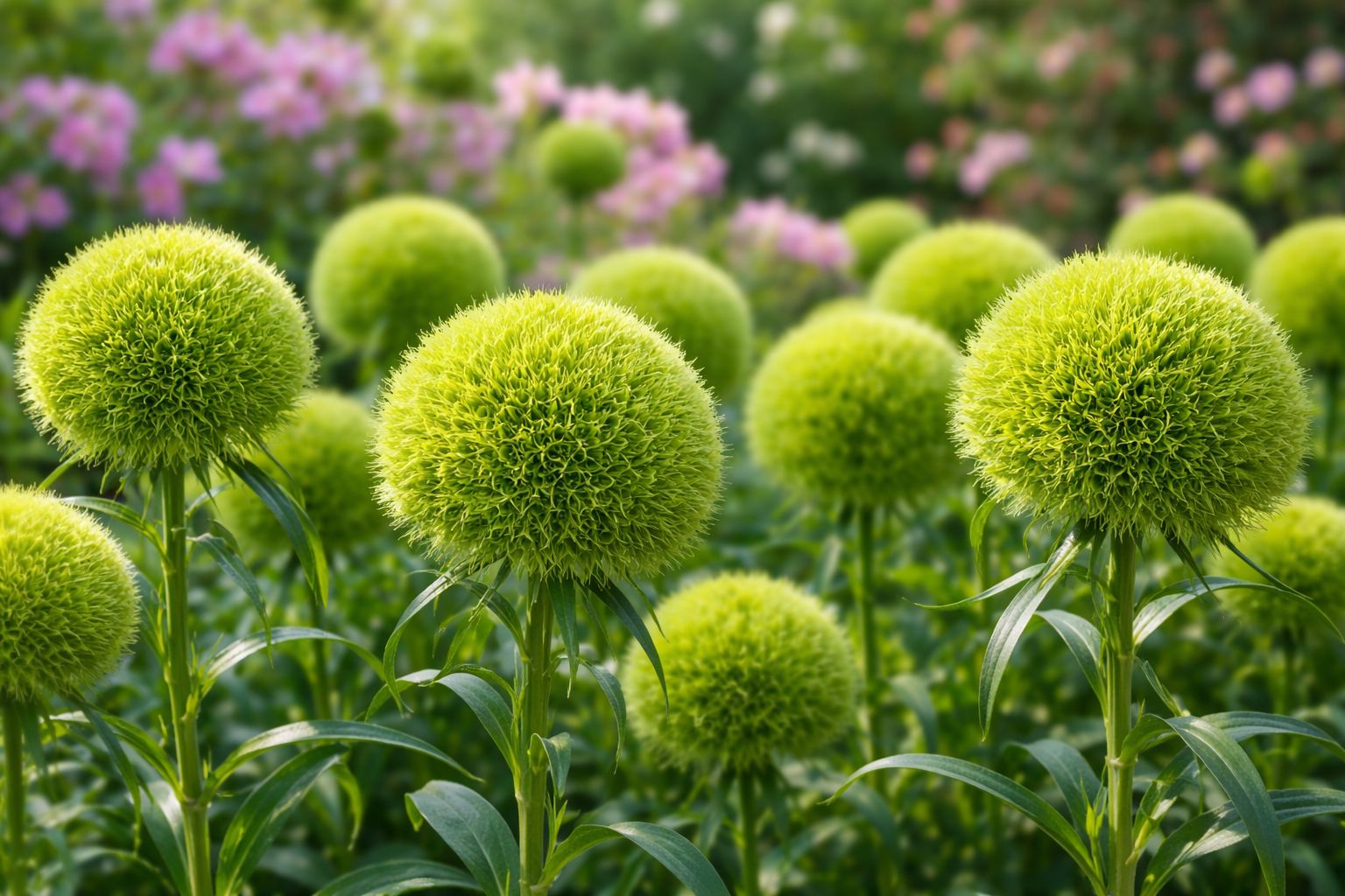 (image for) Trix - Green Ball Dianthus