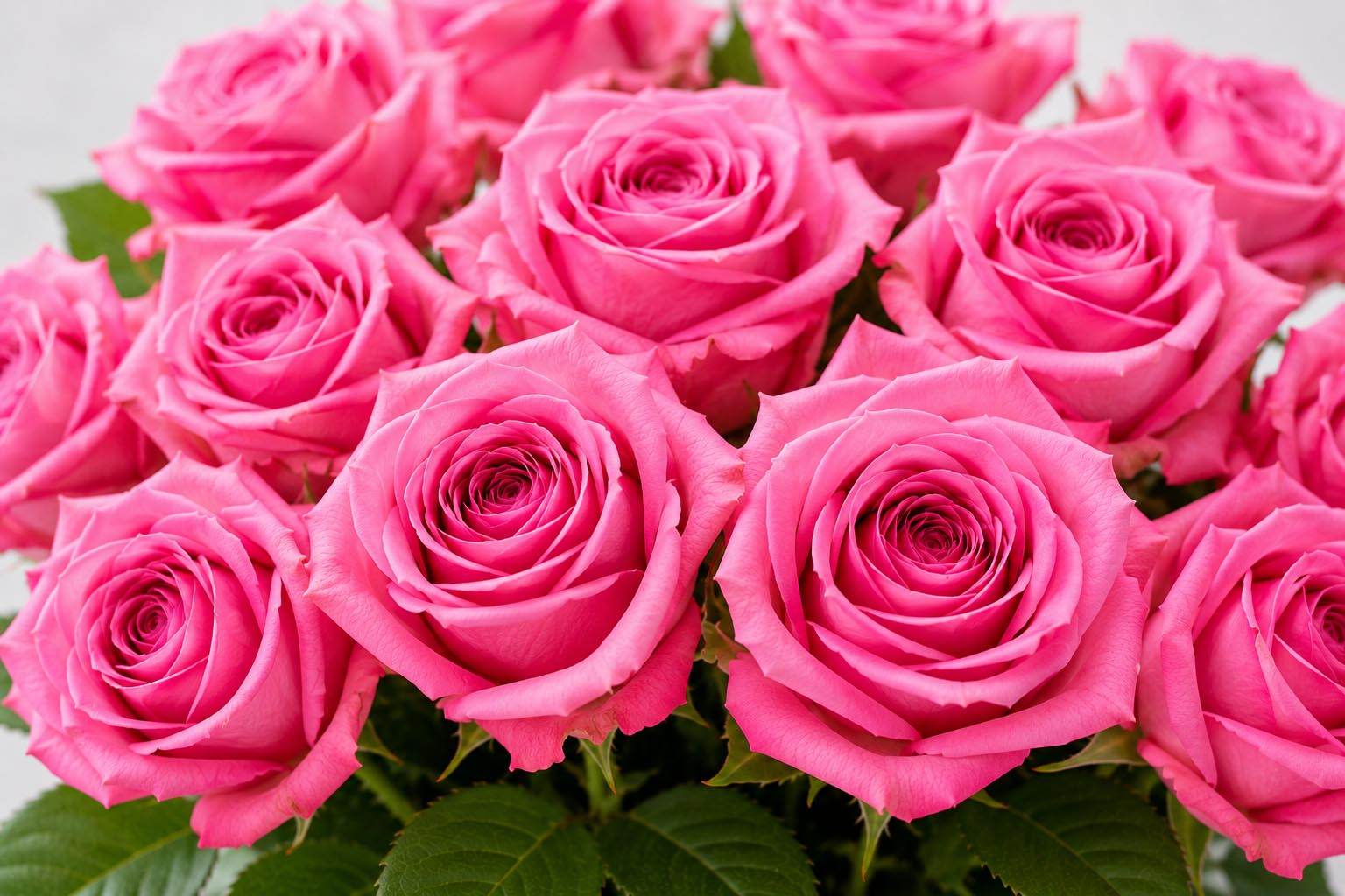 (image for) Pink Stem Roses