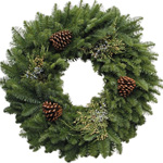 (image for) Wreath - Mixed Evergreen 20 inch - Bundle of 4