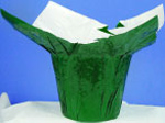 (image for) Mylar Cover for 4 inch Pots - Green