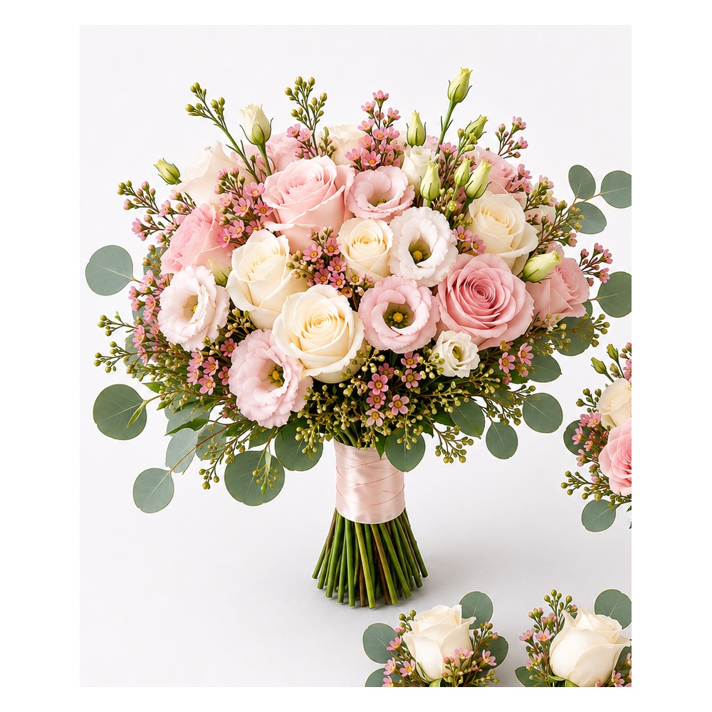 Romantic Blush bridal bouquet
